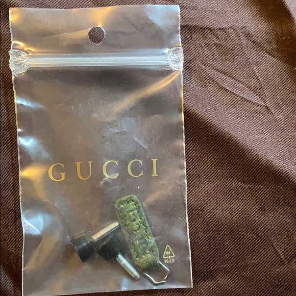 Gucci Olympia Python Open-Toe-Bootie - Picture 8 of 8